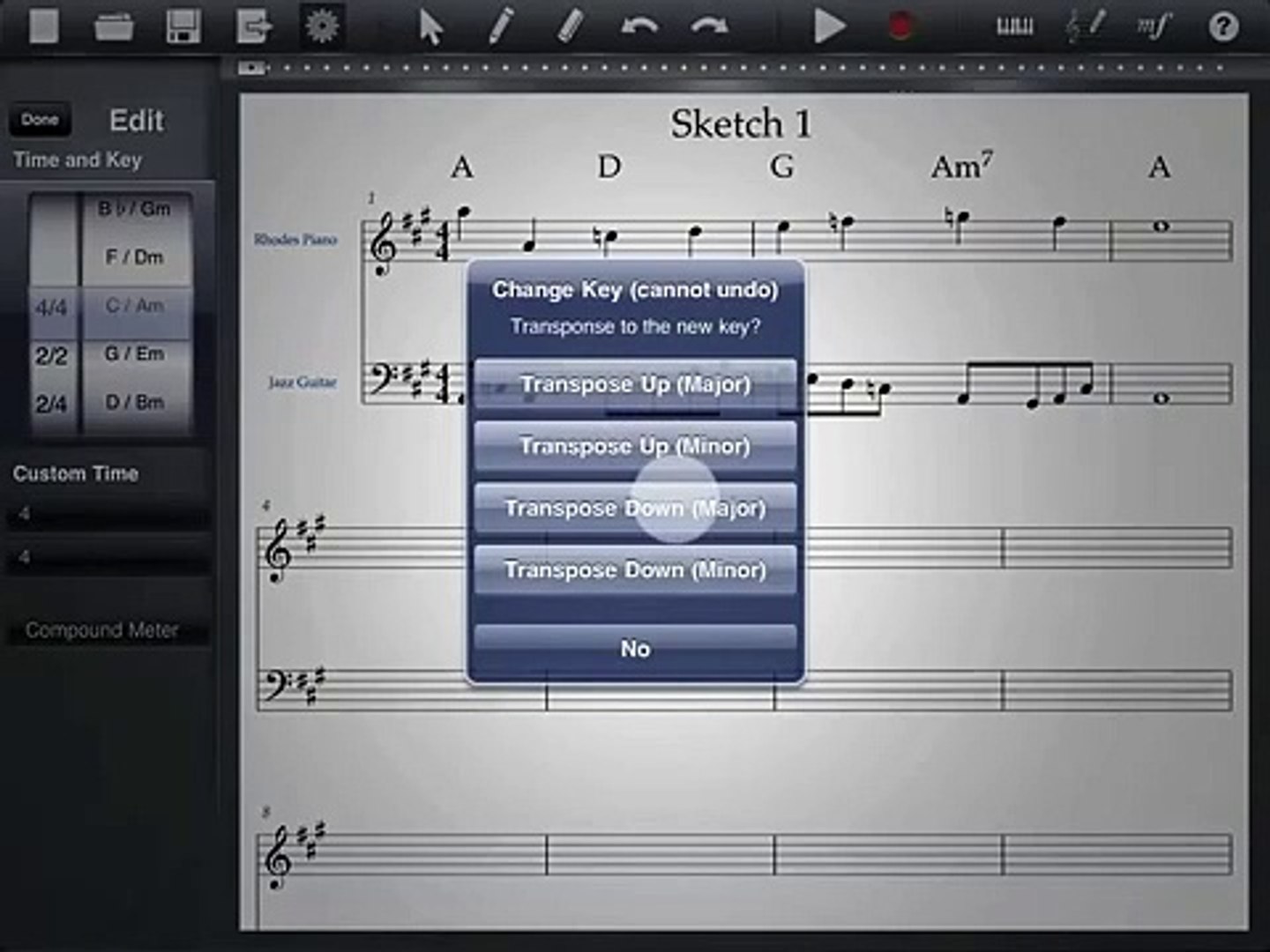 Symphony Pro - Music Notation on the iPad