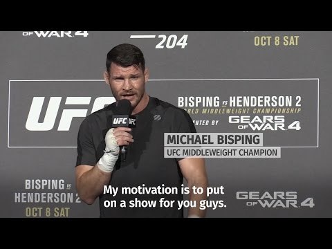UFC Middleweight Champion Michael Bisping & Dan Henderson Speak Ahead Of Fight Night In Manchester