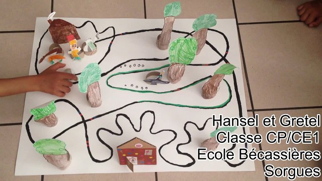 Défi scientifique du Vaucluse - Robot conteur - Ecole Les Becassières de Sorgues - CP CE1 - Hansel et Gretel