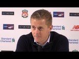 Liverpool 2-0 Leeds United - Garry Monk Full Post Match Press Conference - EFL Cup Quarter-Final