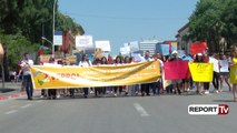 Report TV - ‘Jepni llogari për fëmijët’/ Shoqëria Civile marshim protestë në Tiranë