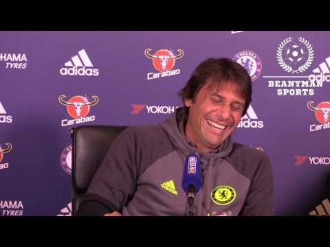 The Hilarious Way That Antonio Conte Describes Cesc Fabregas' Injury