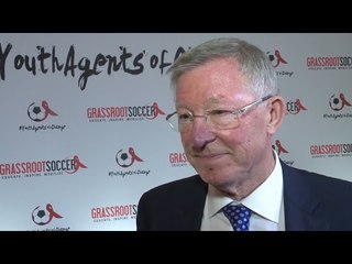 Interview With Sir Alex Ferguson At The 2016 Grassroots Soccer Gala