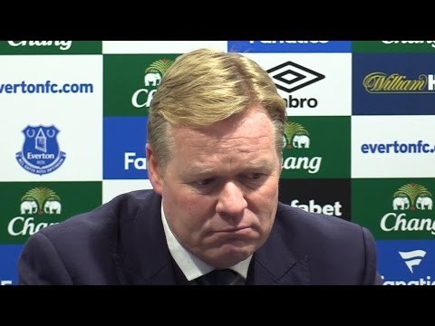 Everton 1-1 Manchester United - Ronald Koeman Full Post Match Press Conference