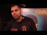 Eric Molina Prepares For Anthony Joshua Fight - Interview & Public Workout Footage