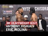 Anthony Joshua v Eric Molina - Fight Preview