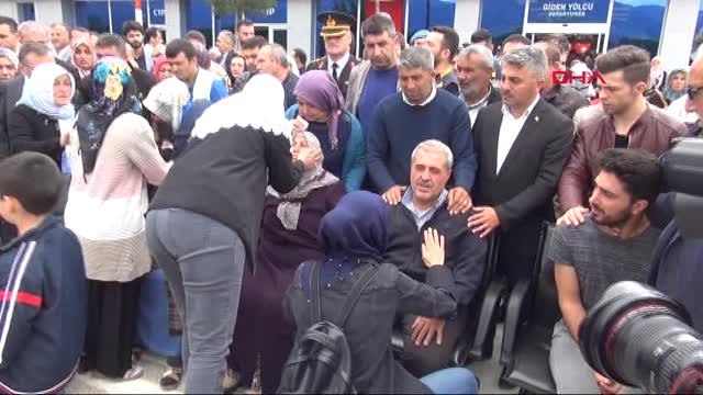 Tokat Şehit Uzman Çavuş Aktaş'ın Naaşı Memleketi Tokat'ta Getirildi