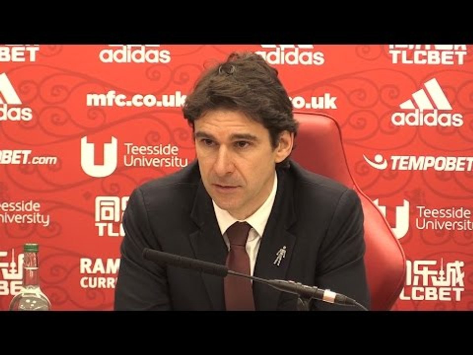Middlesbrough 0-3 Liverpool - Aitor Karanka Full Post Match Press Conference