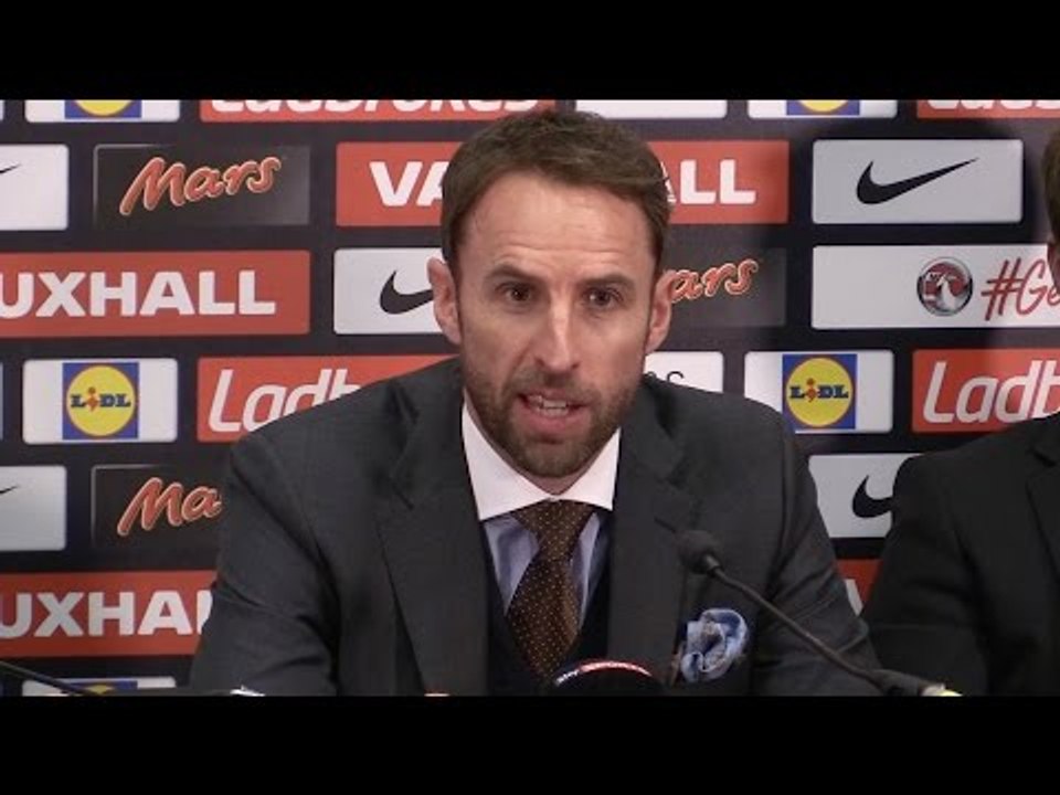 Gareth Southgate Full Press Conference At Wembley Stadium After Being Appointed England Manager