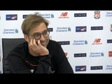 Jurgen Klopp Full Pre-Match Press Conference - Liverpool v Manchester City