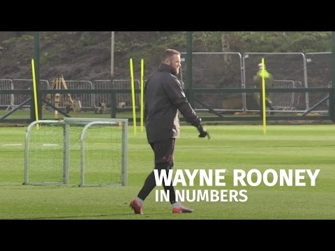 Wayne Rooney's Career In Numbers As He Becomes Manchester United's Joint Record Scorer
