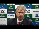 Everton 2-1 Arsenal - Arsene Wenger Full Post Match Press Conference