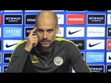 Pep Guardiola Pre-Match Press Conference - Manchester City v Watford - Embargo Extras