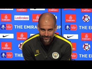 Pep Guardiola Full Pre-Match Press Conference - Manchester City v Huddersfield Town - FA Cup Replay