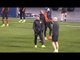 Manchester City Players Train Ahead Of Champions League Match Against Monaco