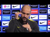 Pep Guardiola Pre-Match Press Conference - Manchester City v Tottenham - Embargo Extras