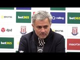 Stoke 1-1 Manchester United - Jose Mourinho Full Post Match Press Conference