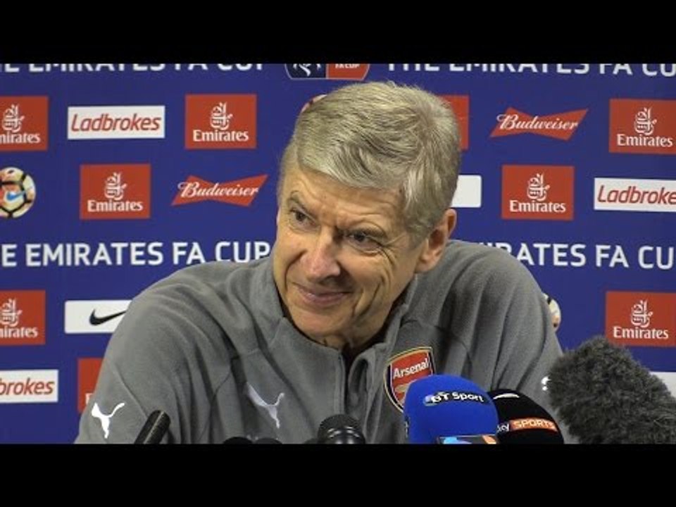 Arsene Wenger Full Pre-Match Press Conference - Southampton v Arsenal - FA Cup
