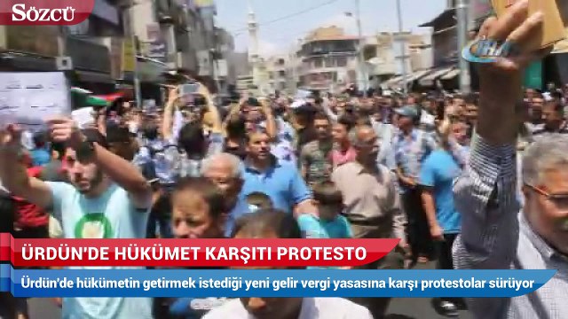 Ürdünde hükümet karşıtı protestolar sürüyor