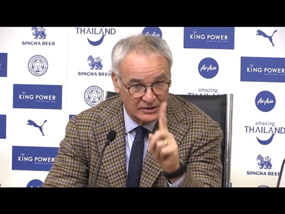 Claudio Ranieri Full Pre-Match Press Conference - Leicester v Manchester United
