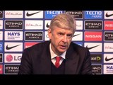 Manchester City 2-1 Arsenal - Arsene Wenger Full Post Match Press Conference