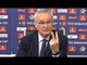 Leicester Manager Claudio Ranieri Speaks After Club Backing - Pre Leicester v Derby Press Conference