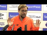Hull City 2-0 Liverpool - Jurgen Klopp Full Post Match Press Conference