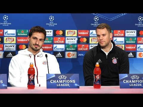 Manuel Neuer & Mats Hummels Full Pre-Match Press Conference - Bayern Munich v Arsenal