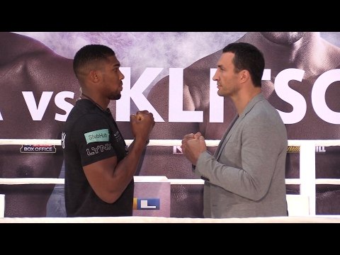 Anthony Joshua & Wladimir Klitschko Pre-Fight Press Conference