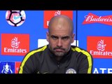 Pep Guardiola Full Pre-Match Press Conference - Crystal Palace v Manchester City - FA Cup