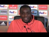 Eric Bailly Full Pre-Match Press Conference - Manchester United v St-Etienne - Europa League