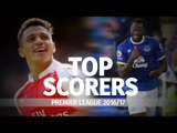 Premier League Top Scorers - Sanchez Takes The Lead
