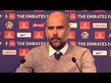 Manchester City 5-1 Huddersfield - Pep Guardiola Full Post Match Press Conference - FA Cup Replay