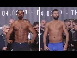 Haye v Bellew - Weigh-In