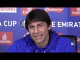 Antonio Conte Full Pre-Match Press Conference - Chelsea v Manchester United - FA Cup