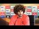 Marouane Fellaini Full Pre-Match Press Conference - Manchester United v FC Rostov - Europa League