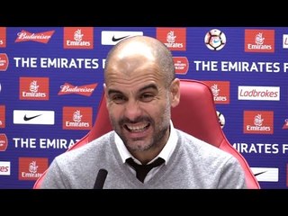 Middlesbrough 0-2 Manchester City - Pep Guardiola Post Match Press Conference - Embargo Extras