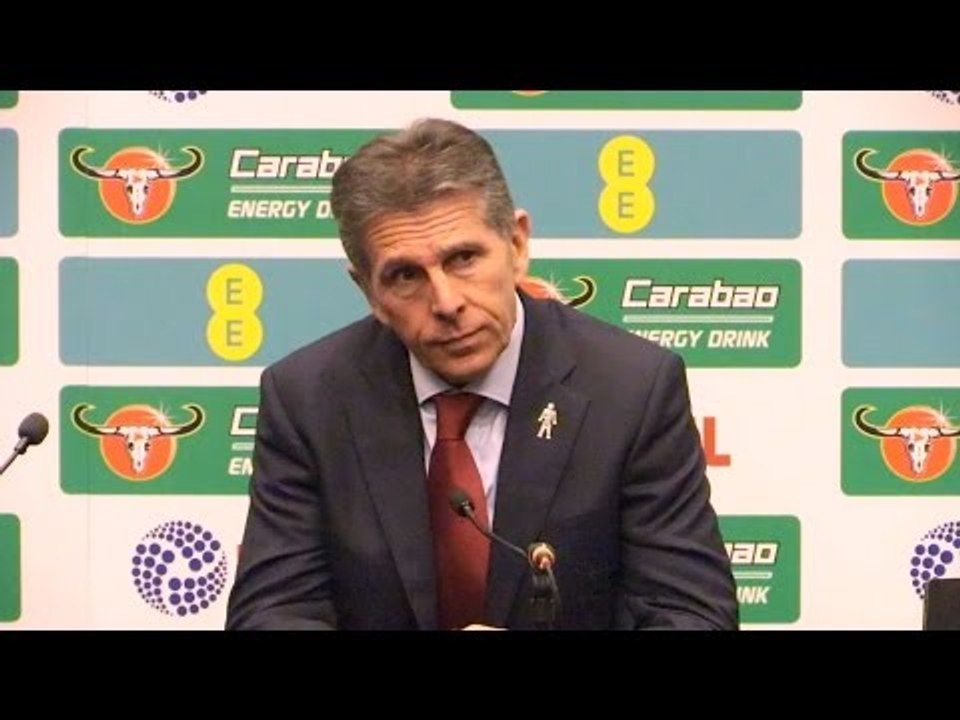 Manchester United 3-2 Southampton - Claude Puel Full Post Match Press Conference - EFL Cup Final
