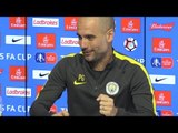 Pep Guardiola Pre-Match Press Conference - Middlesbrough v Manchester City - FA Cup - Embargo Extras