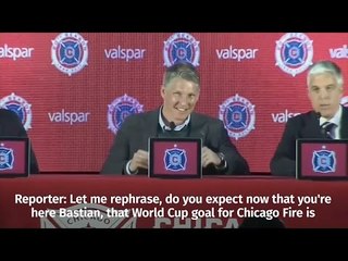 Reporter Confuses Schweinsteiger By Asking If Chicago Fire Can Win The World Cup
