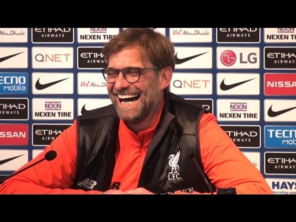 Manchester City 1-1 Liverpool - Jurgen Klopp Full Post Match Press Conference