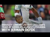 Bradley Lowery Led Out England At Wembley With Jermain Defoe