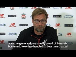 Jurgen Klopp 'Really Proud' Of Dortmund Response To Bus Attack
