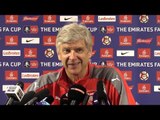 Arsene Wenger Full Pre-Match Press Conference - Arsenal v Manchester City - FA Cup Semi-Final