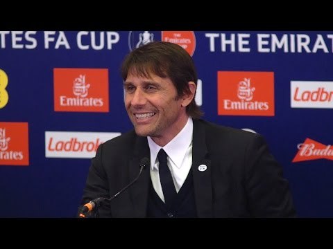 Chelsea 4-2 Tottenham - Antonio Conte Full Post Match Press Conference - FA Cup Semi-Final