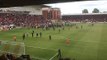 Leyton Orient Fans Invade Pitch In Protest During Match Against Colchester
