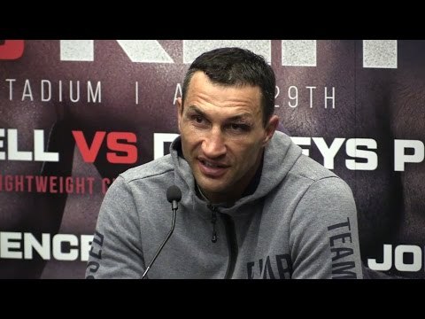 Joshua v Klitschko - Wladimir Klitschko FULL Post-Fight Press Conference