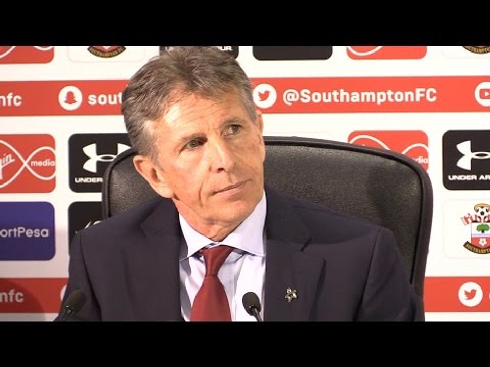 Southampton 0-2 Arsenal - Claude Puel Full Post Match Press Conference