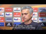 Jose Mourinho - 'Europa League Match The Most Important In Manchester United's History'