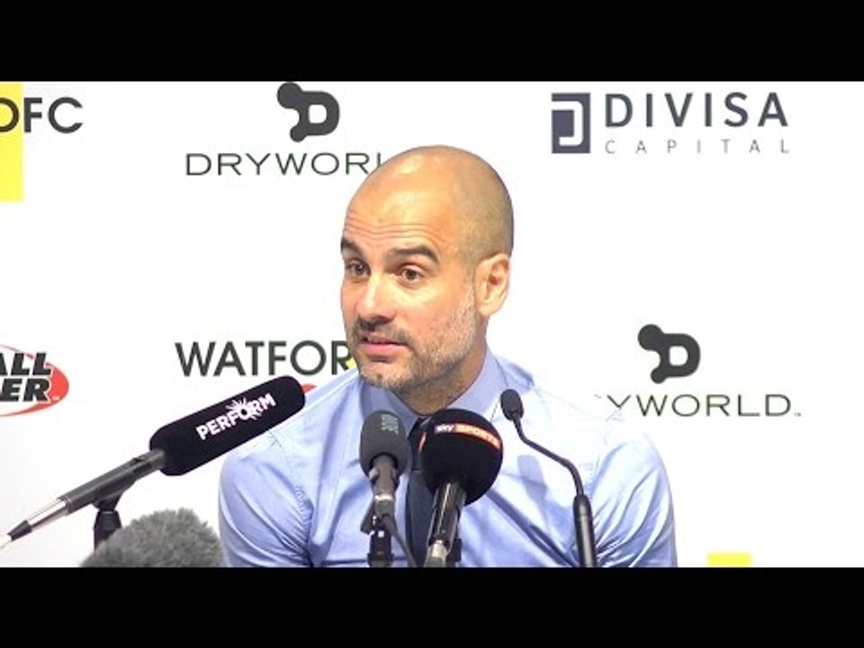 Watford 0-5 Manchester City - Pep Guardiola Full Post Match Press Conference 